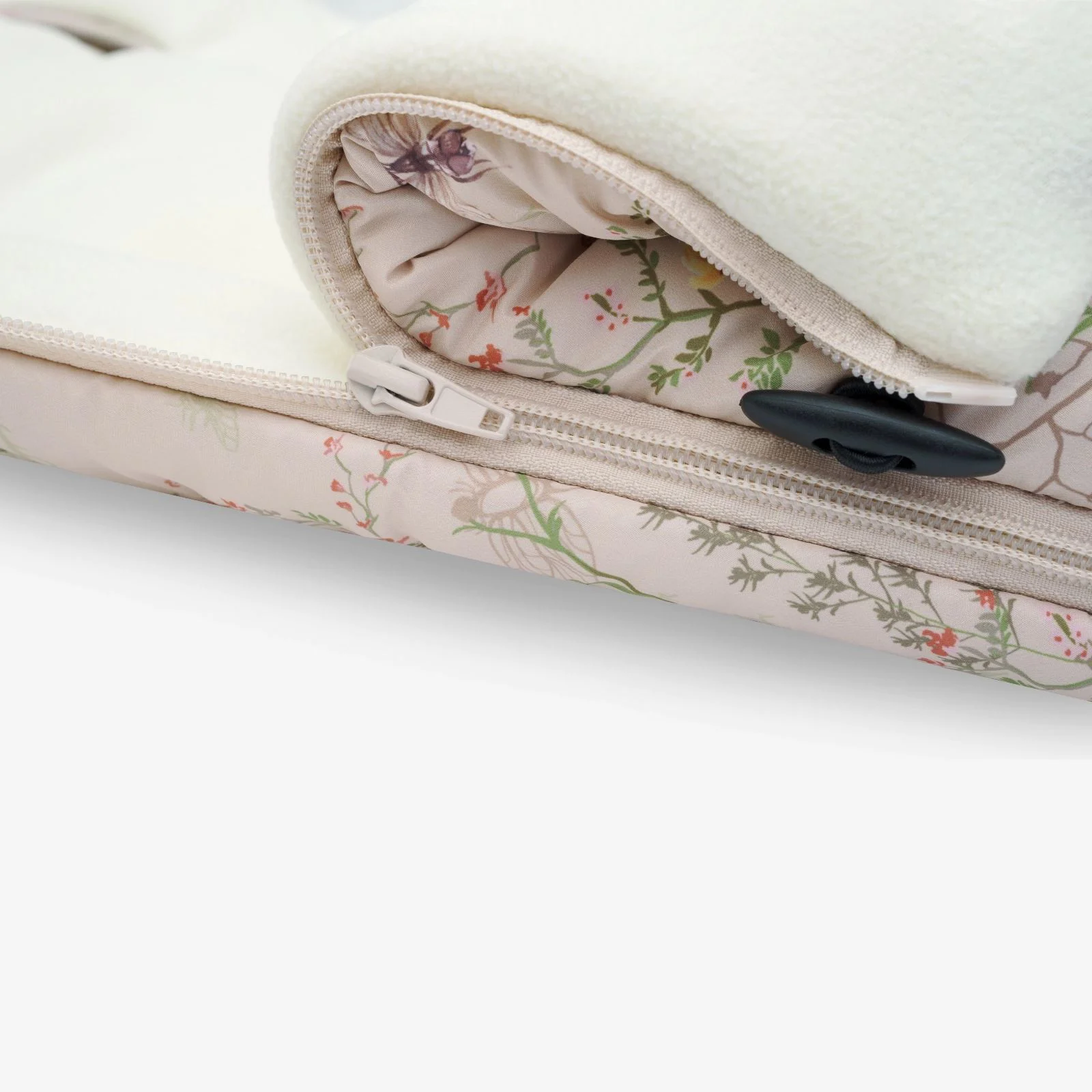 Зимний чехол KikkaBoo Luxury Garden Beige foto