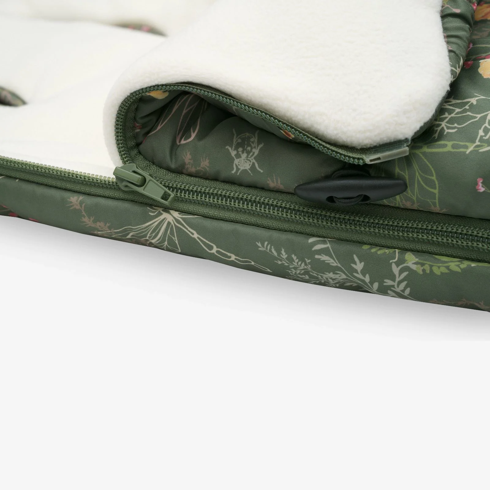 Зимний чехол KikkaBoo Luxury Secret Garden Green foto