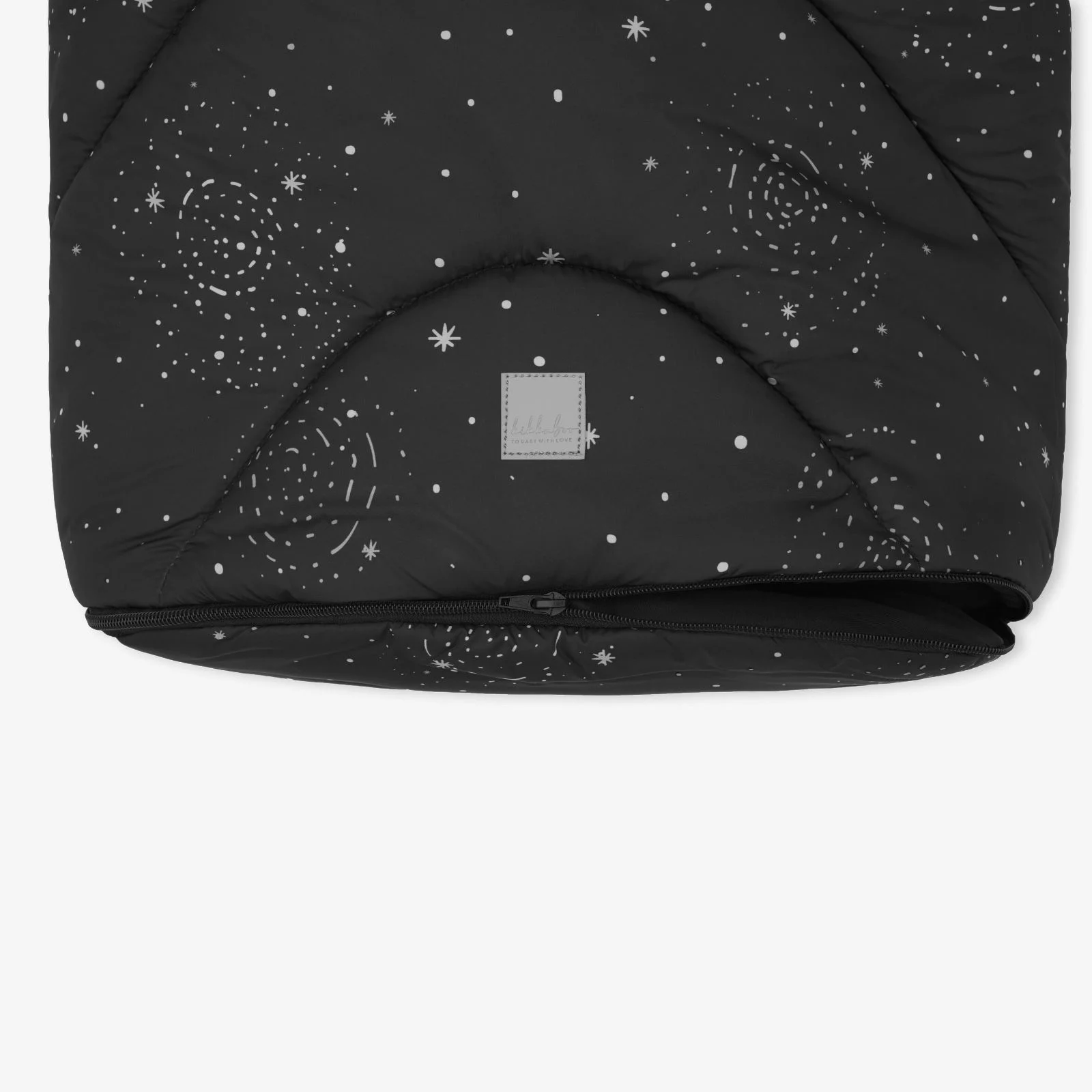 Husa de iarna pentru carucior KikkaBoo Trendy Galaxy Black foto