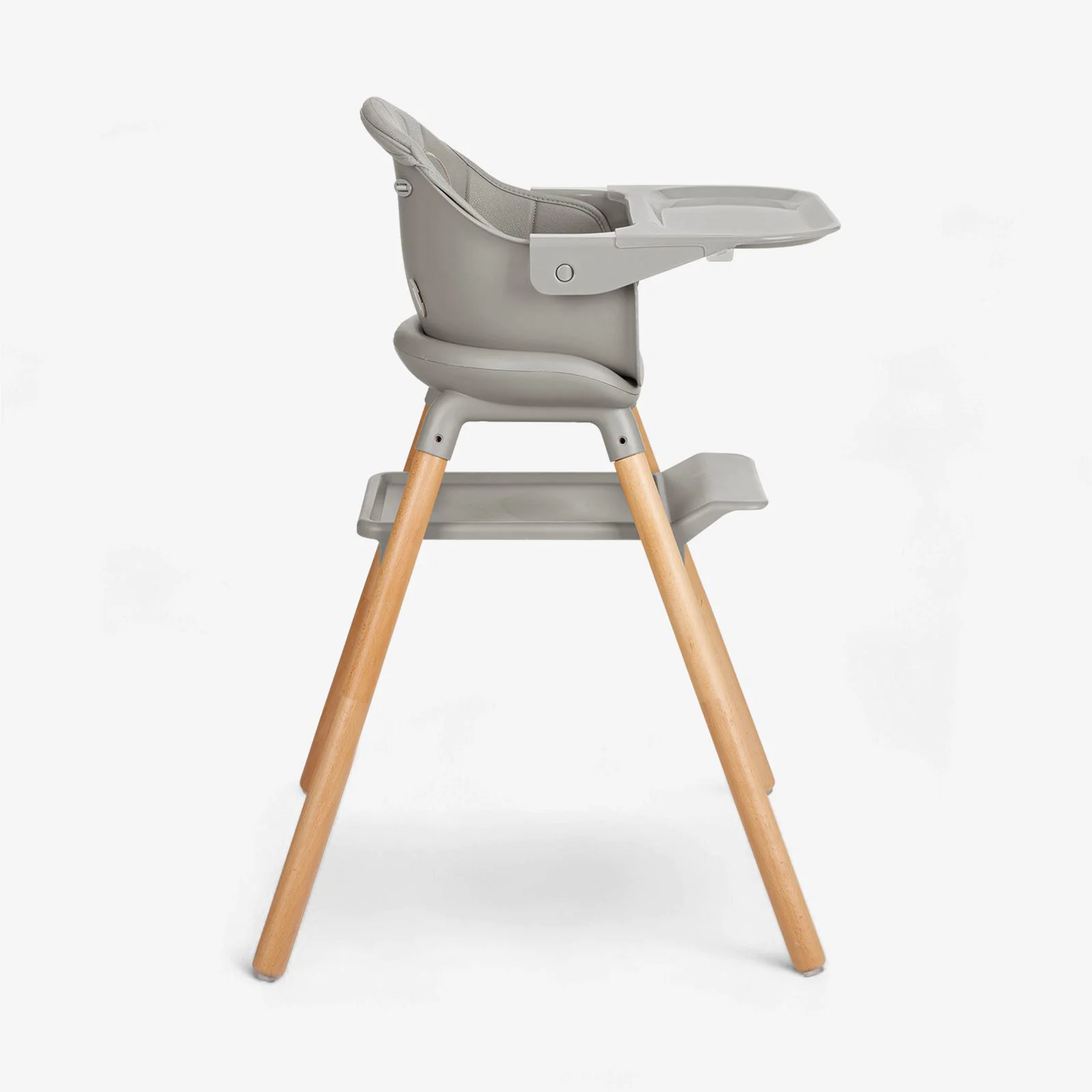 Стульчик для кормления 6 в 1 KikkaBoo Woody Grey foto