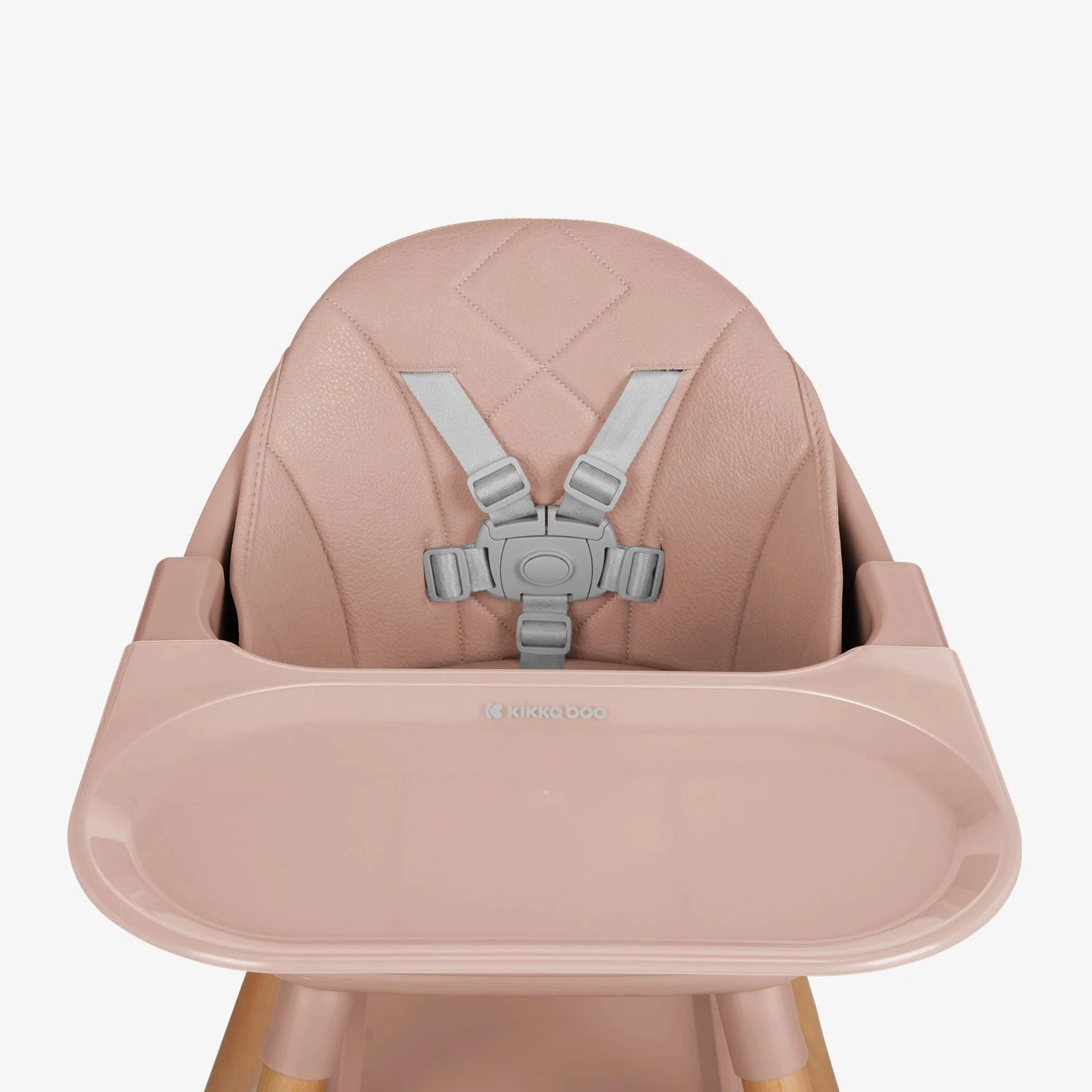 Scaun de masa 6 in 1 KikkaBoo Woody Pink foto