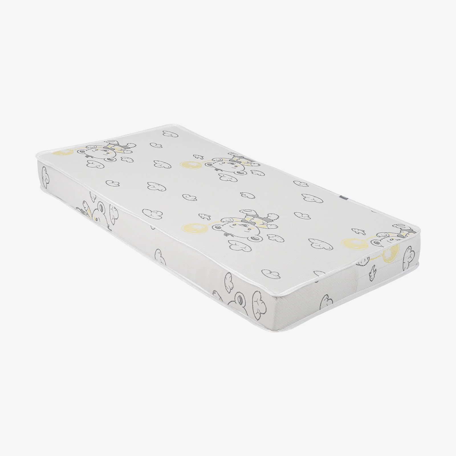 Матрас для кроватки KikkaBoo Memory Comfort Bear Grey, 120x60x12 см foto