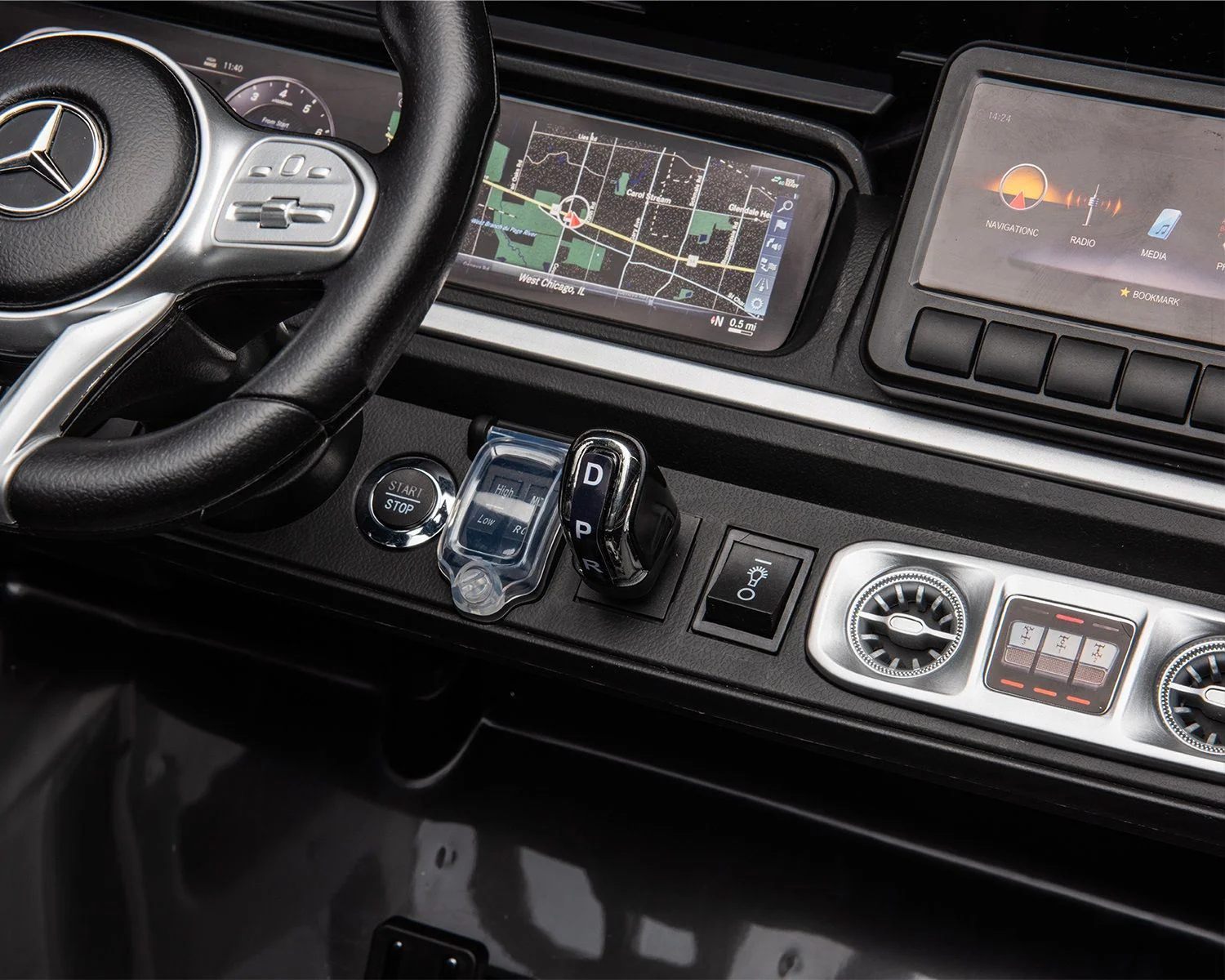 Masina electrica pentru copii KikkaBoo Mercedes Benz AMG G63 4*4 foto