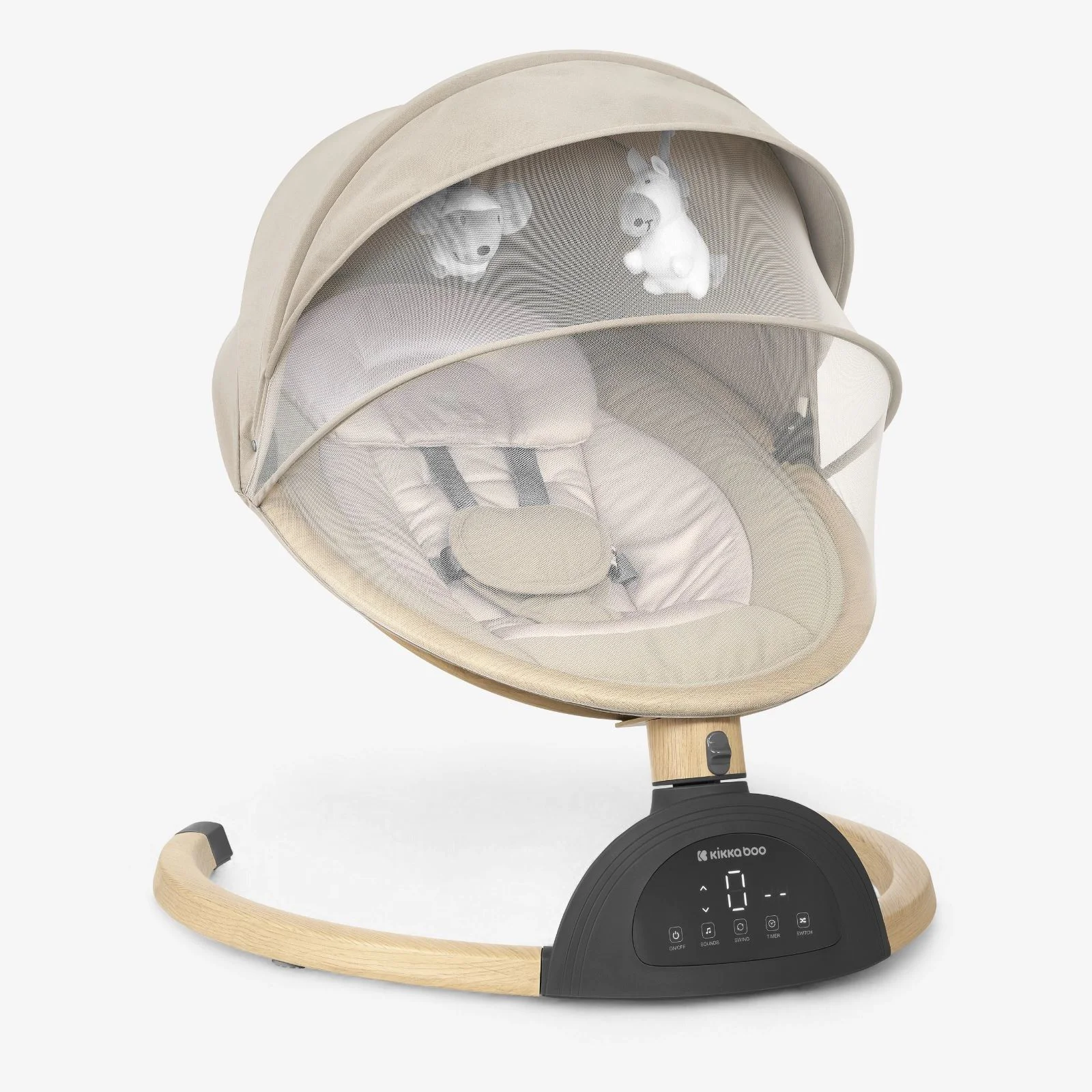 Leagan electric KikkaBoo Ashlee 2025 Beige foto