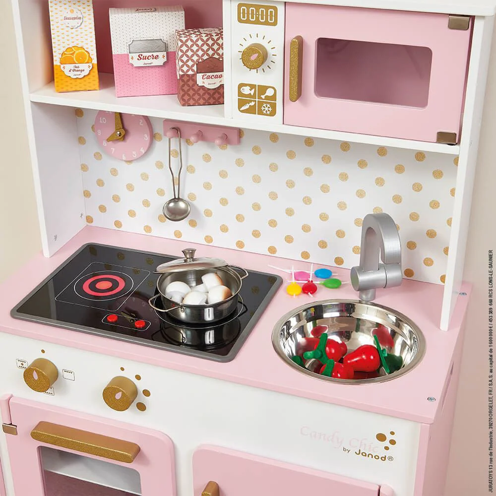 Bucatarie din lemn Janod Candy Chic foto