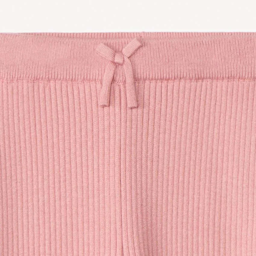 Orchestra Трикотажные легинсы с бантиком Pink foto