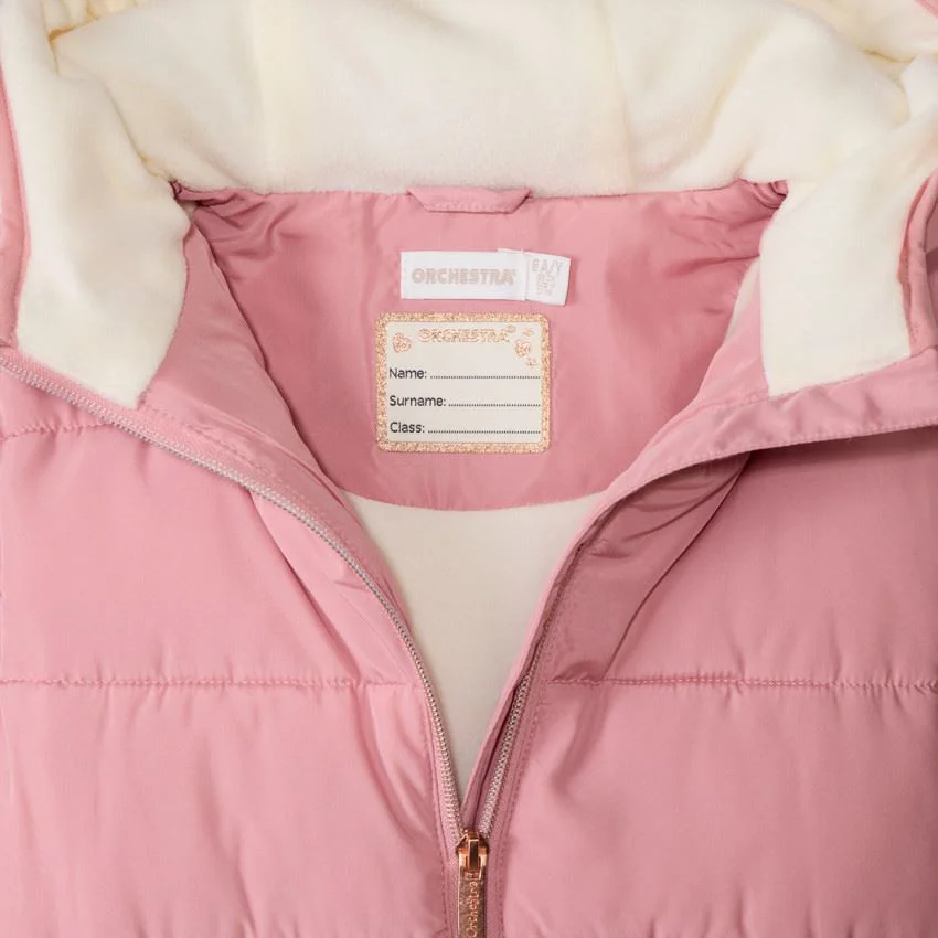 Orchestra Jacheta matlasa din microfleece Pink foto