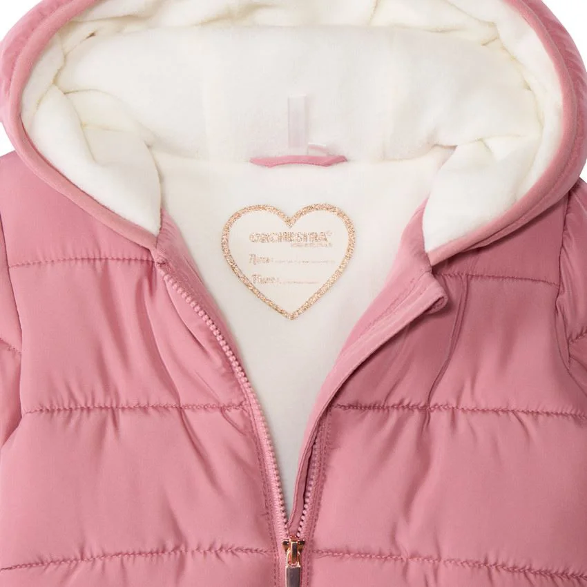 Orchestra Jacheta matlasa din microfleece Pink foto
