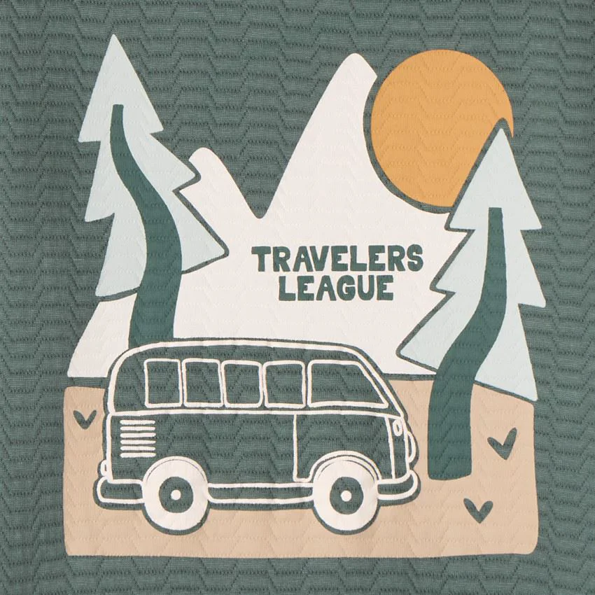 Orchestra Hanorac din molton texturat Travelers League foto