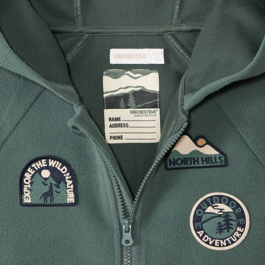 Orchestra Vesta din fleece cu gluga North Hills foto