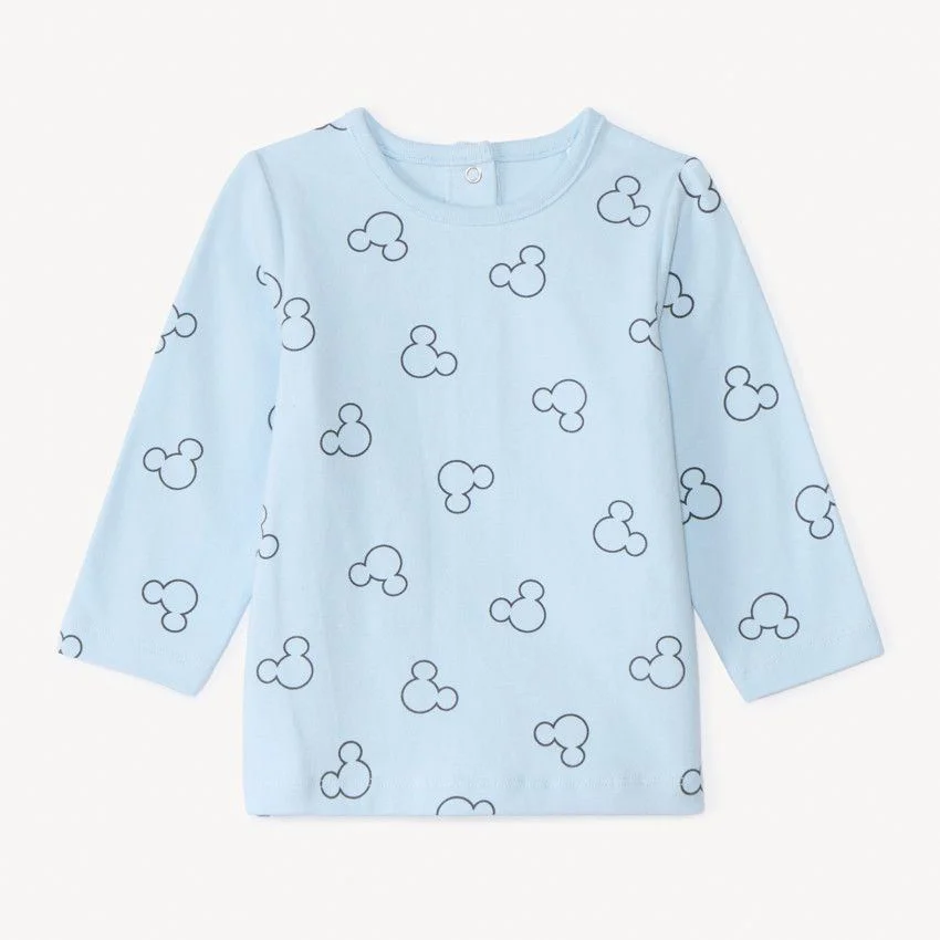 Orchestra Set 2 piese Disney Mickey - salopeta si bluza cu maneca lunga foto