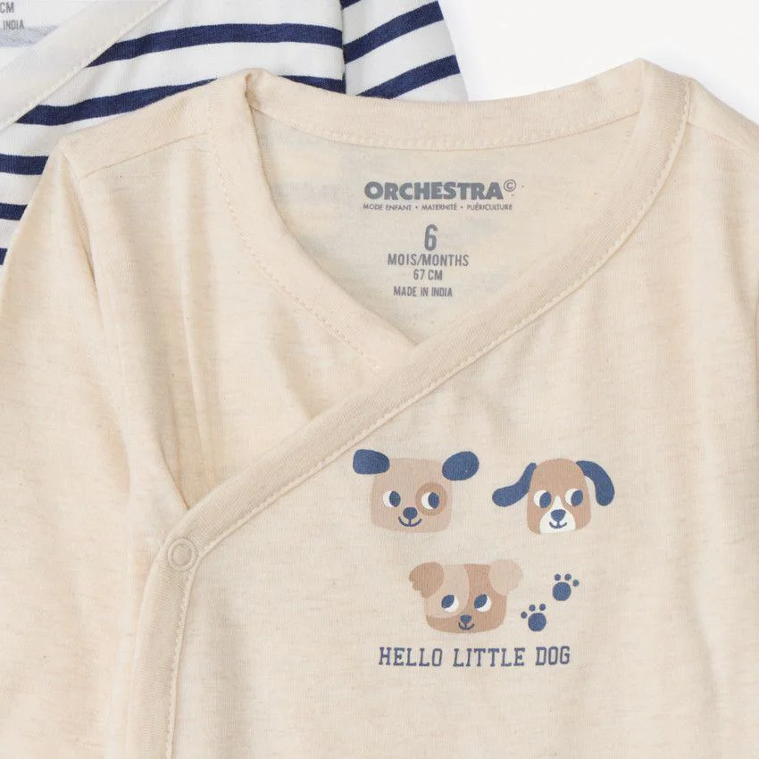Orchestra Set 7 body cu maneca lunga Beige foto