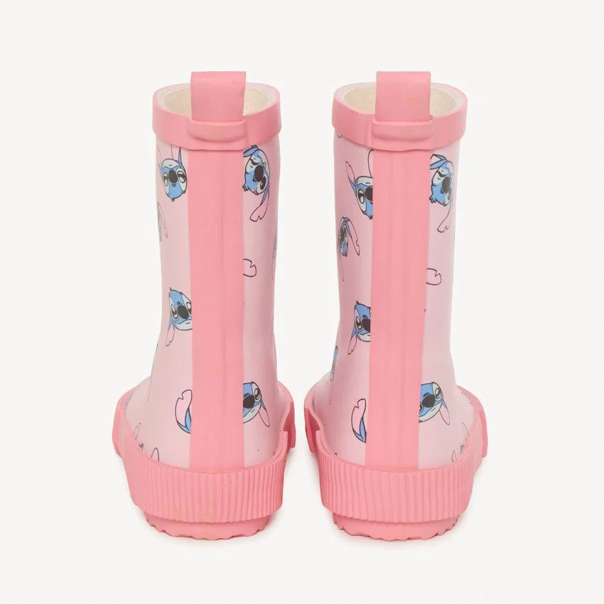 Saxo Blues Cizme de ploaie Stitch Pink foto