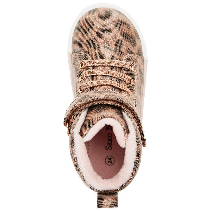 Saxo Blues Ghete cu print leopard foto