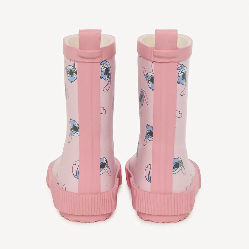 Saxo Blues Cizme de ploaie Stitch Pink foto
