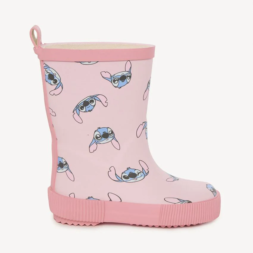 Saxo Blues Cizme de ploaie Stitch Pink foto