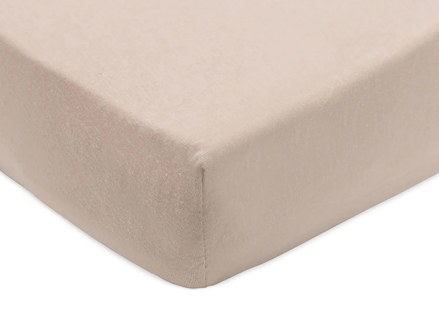Cearsaf cu elastic Jollein Jersey Wild Rose/Biscuit, 120x60 cm, 2 buc. foto