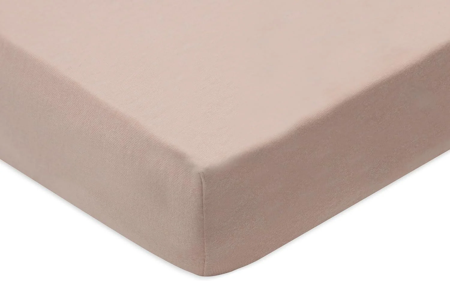 Cearsaf cu elastic Jollein Jersey Wild Rose/Ivory, 120x60 cm, 2 buc. foto