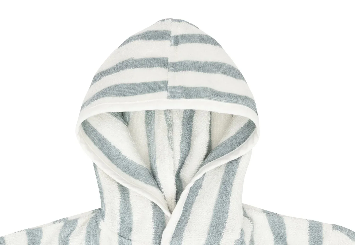 Halatel de baie Jollein Stripe Terry Sea Green GOTS (3-4 ani) foto