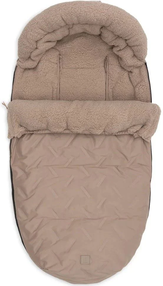 Husa de iarna pentru carucior Jollein Embossed Milky Coffee foto