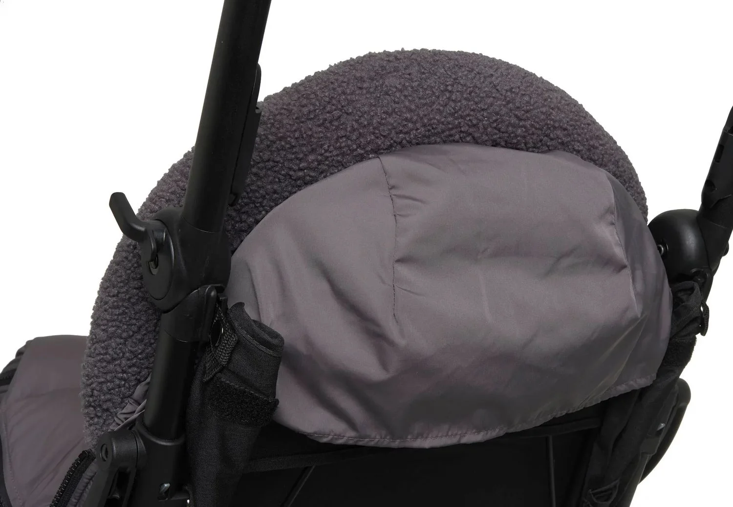 Husa de iarna pentru carucior Jollein Puffed Grey foto