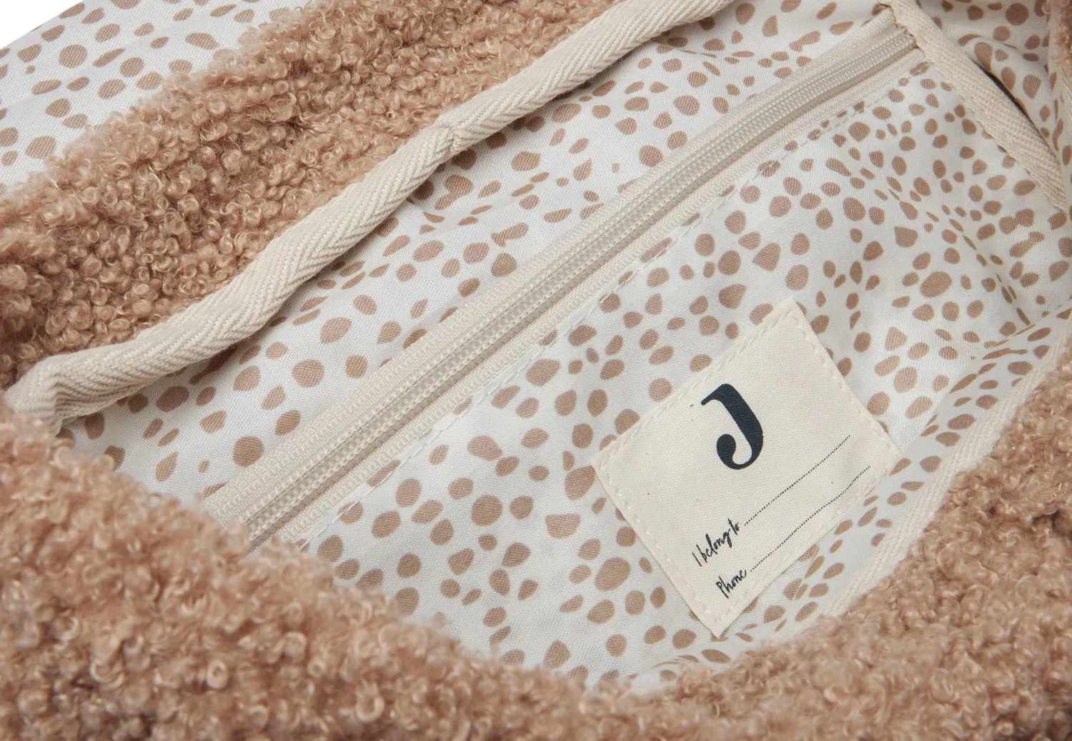 Рюкзак Jollein Boucle Biscuit foto