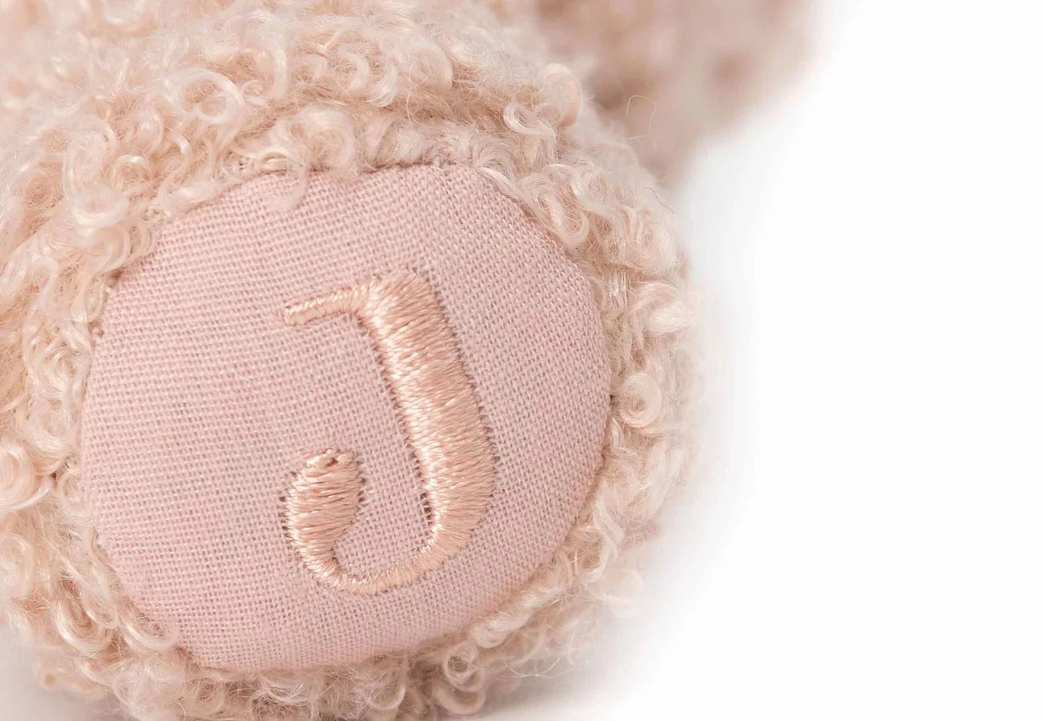 Текстильная погремушка Jollein Teddy Bear Wild Rose foto