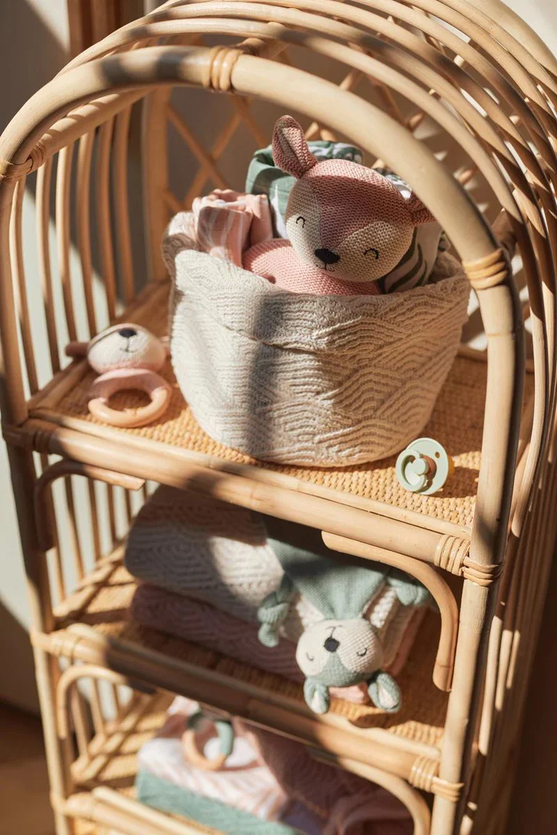 Деревянный прорезыватель Jollein Deer Pale Pink foto