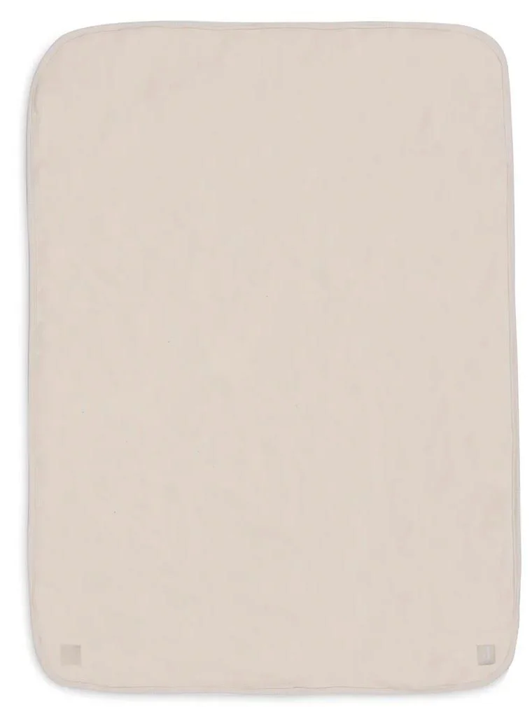 Paturica Jollein Basic Jersey/Sherpa Oatmeal, 100x150 cm foto