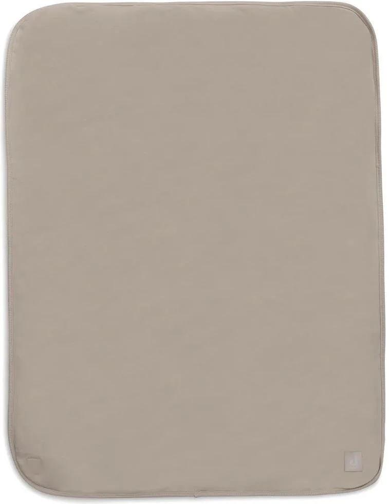 Paturica Jollein Basic Jersey/Sherpa Warm Sand, 100x150 cm foto