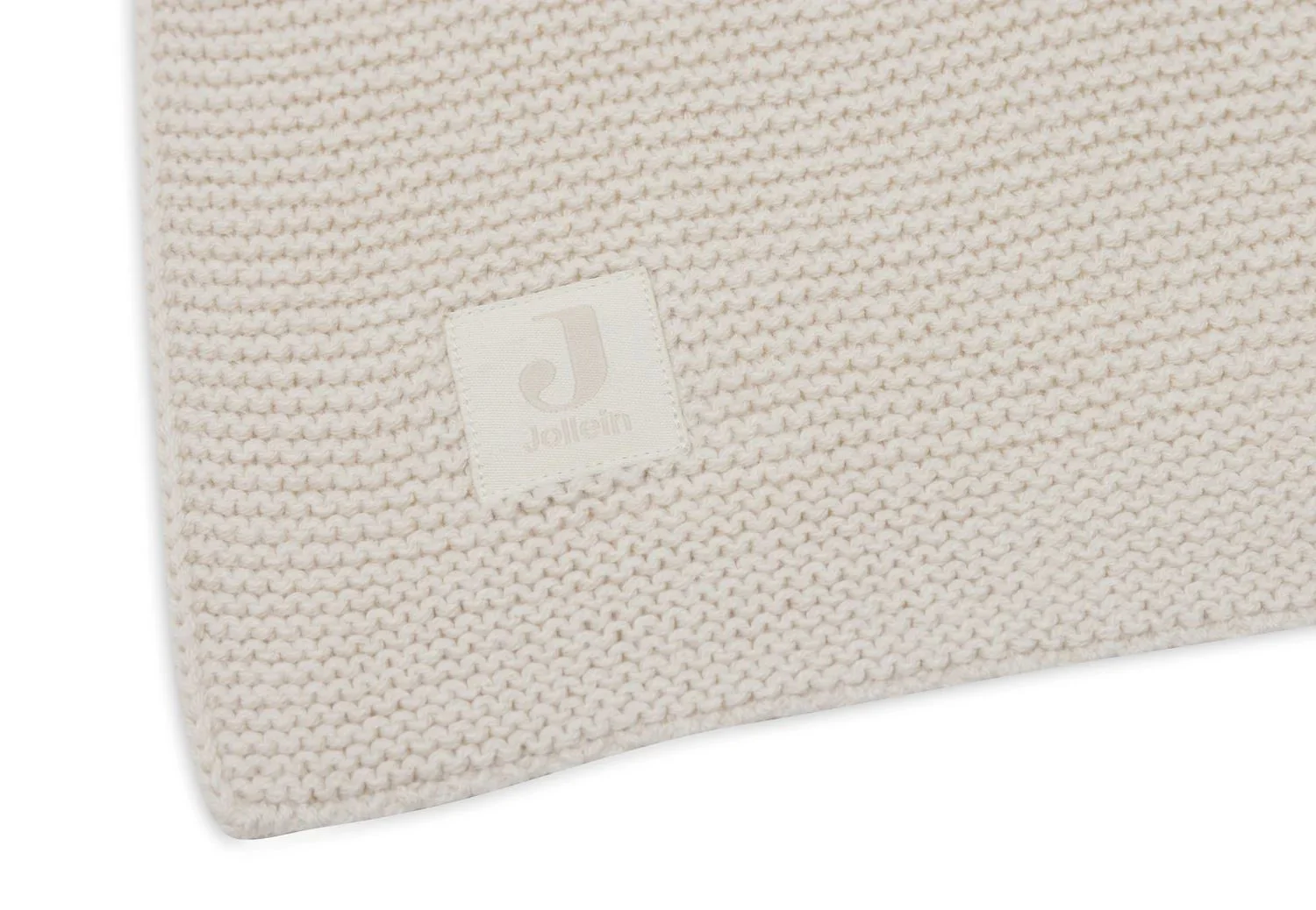 Paturica Jollein Basic Knit Oatmeal, 75x100 cm foto