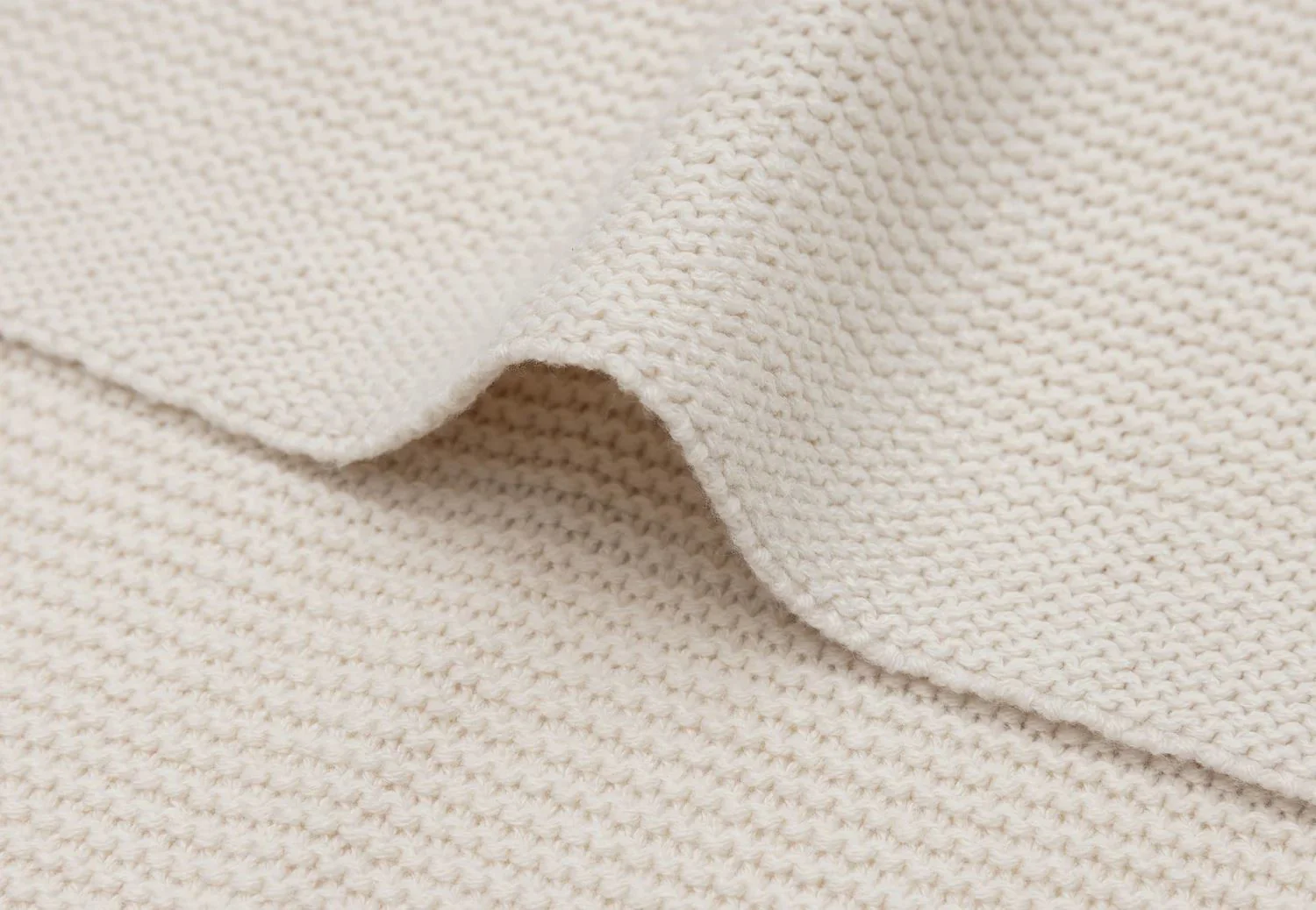 Paturica Jollein Basic Knit Oatmeal, 75x100 cm foto
