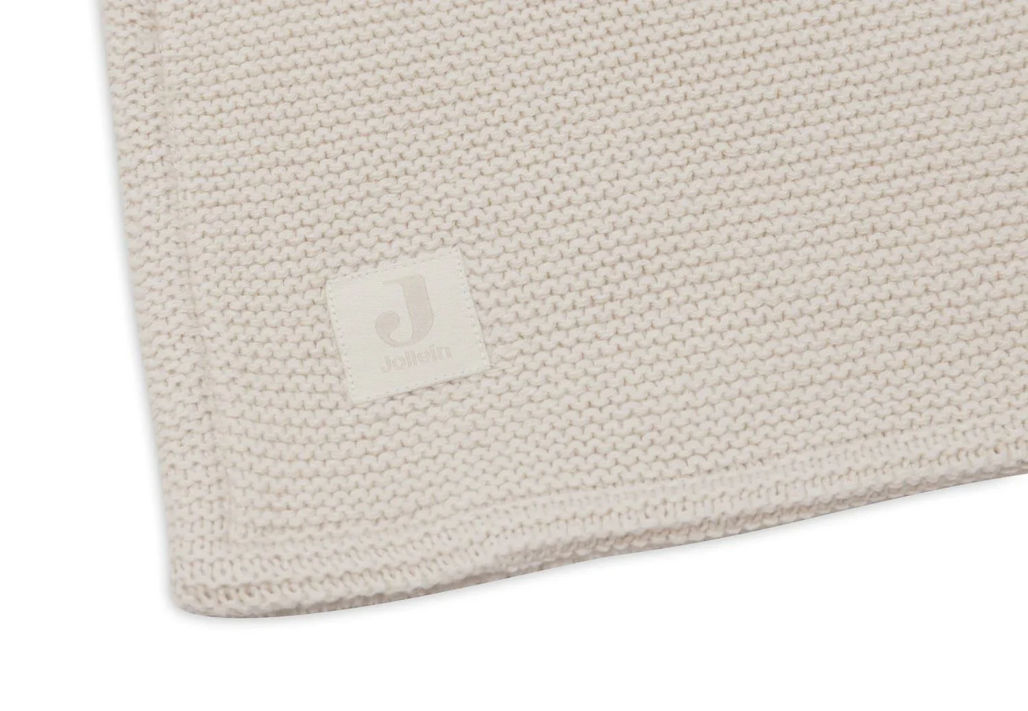 Плед Jollein Basic Knit Oatmeal/Velvet, 100x150 см foto