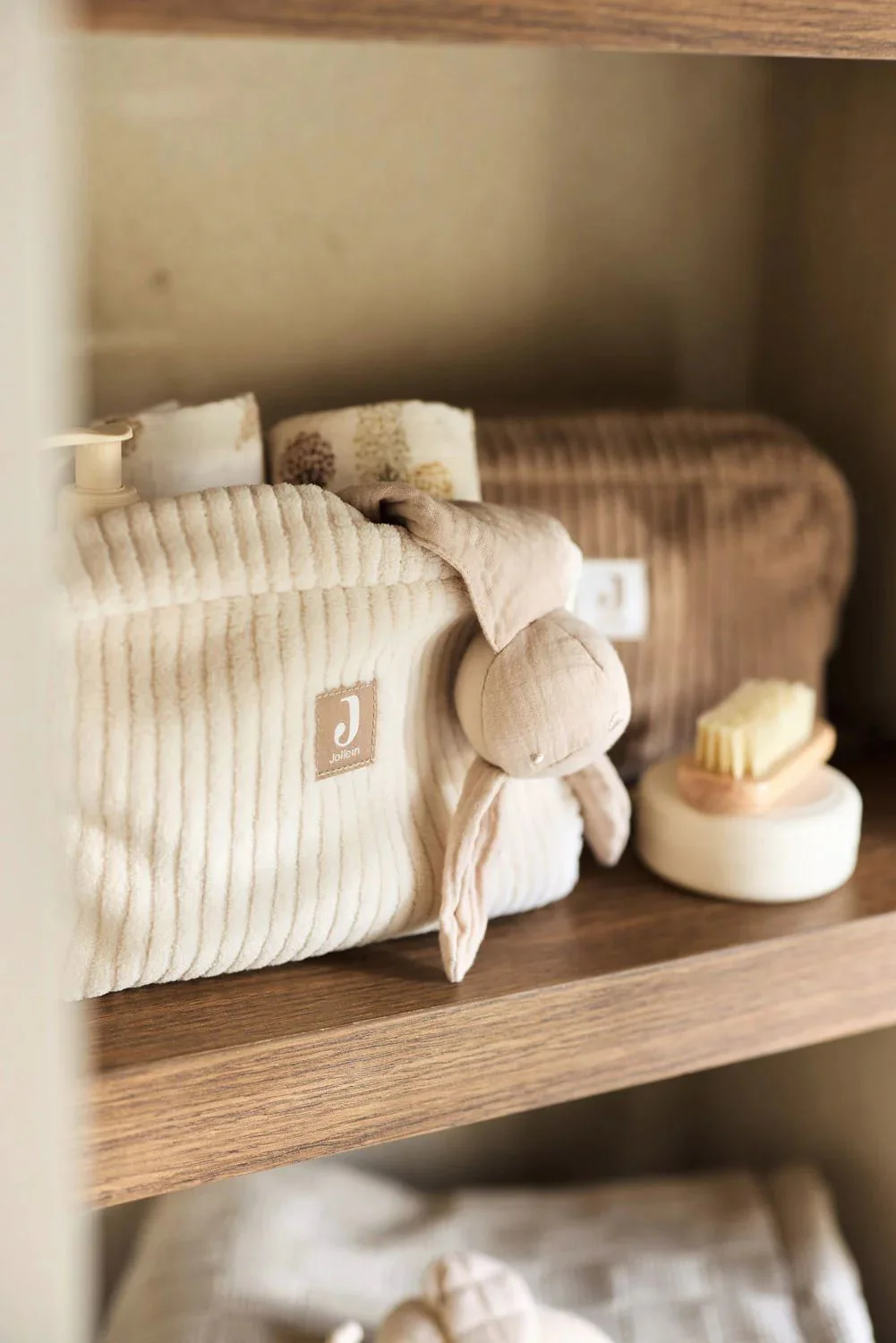 Trusa Jollein Cloudy Rib Oatmeal foto