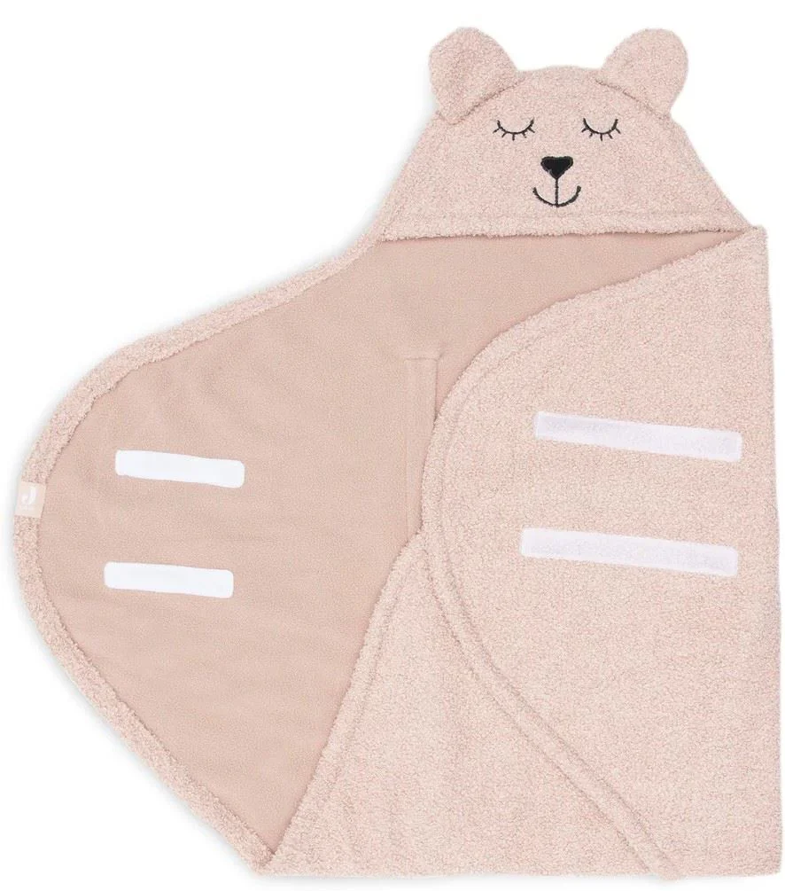 Sistem de infasat Jollein Bear Boucle Wild Rose foto