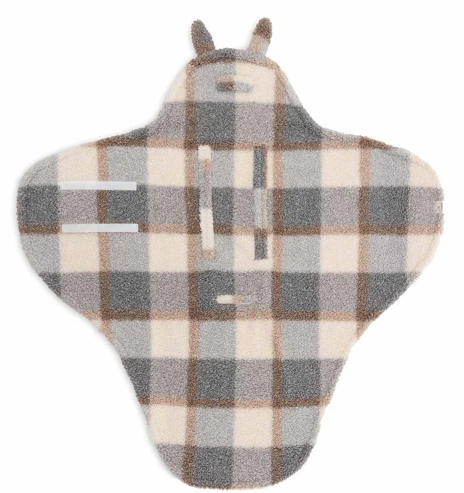 Пеленальный конверт Jollein Bunny Check Boucle foto