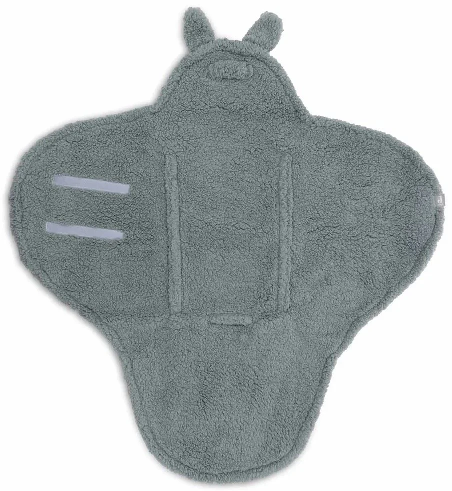 Пеленальный конверт Jollein Bunny Sea Green foto