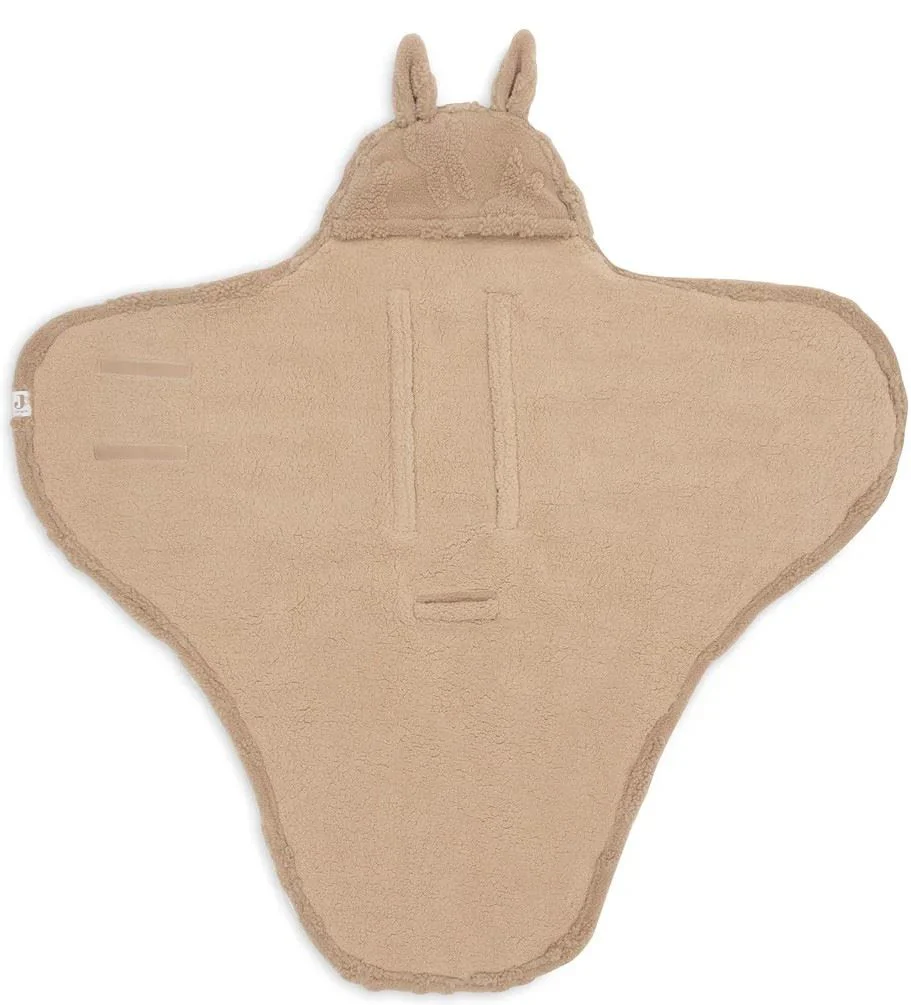 Пеленальный конверт Jollein Miffy Jacquard Teddy Biscuit foto