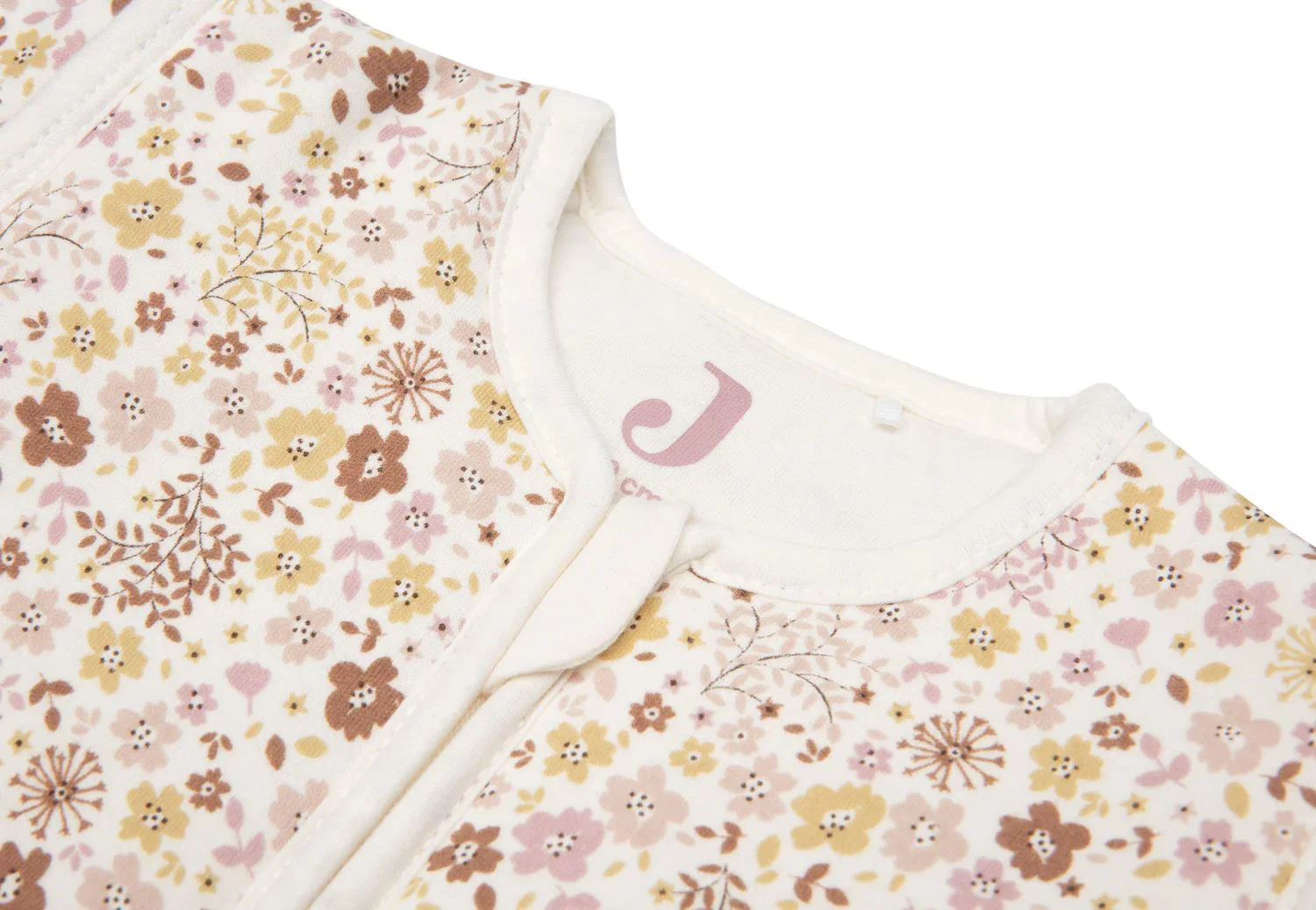 Sac de dormit cu maneci detasabile Jollein Flower Fairies, 90 cm foto