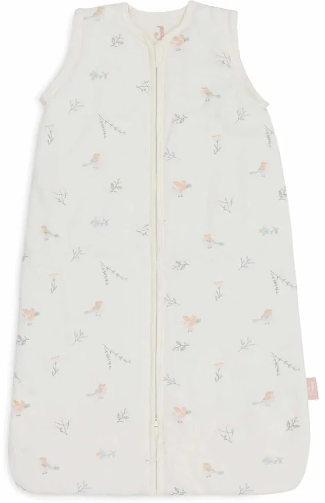 Спальный мешок с отстёгивающимися рукавами Jollein Lovely Birds, 90 см foto