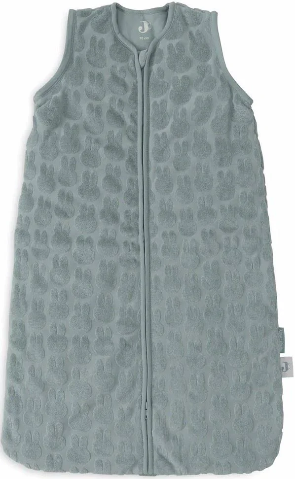 Спальный мешок с отстёгивающимися рукавами Jollein Miffy Jacquard Sea Green, 70 см foto