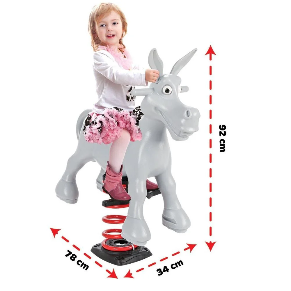 Качалка-ослик на пружине Pilsan Happy Donkey foto
