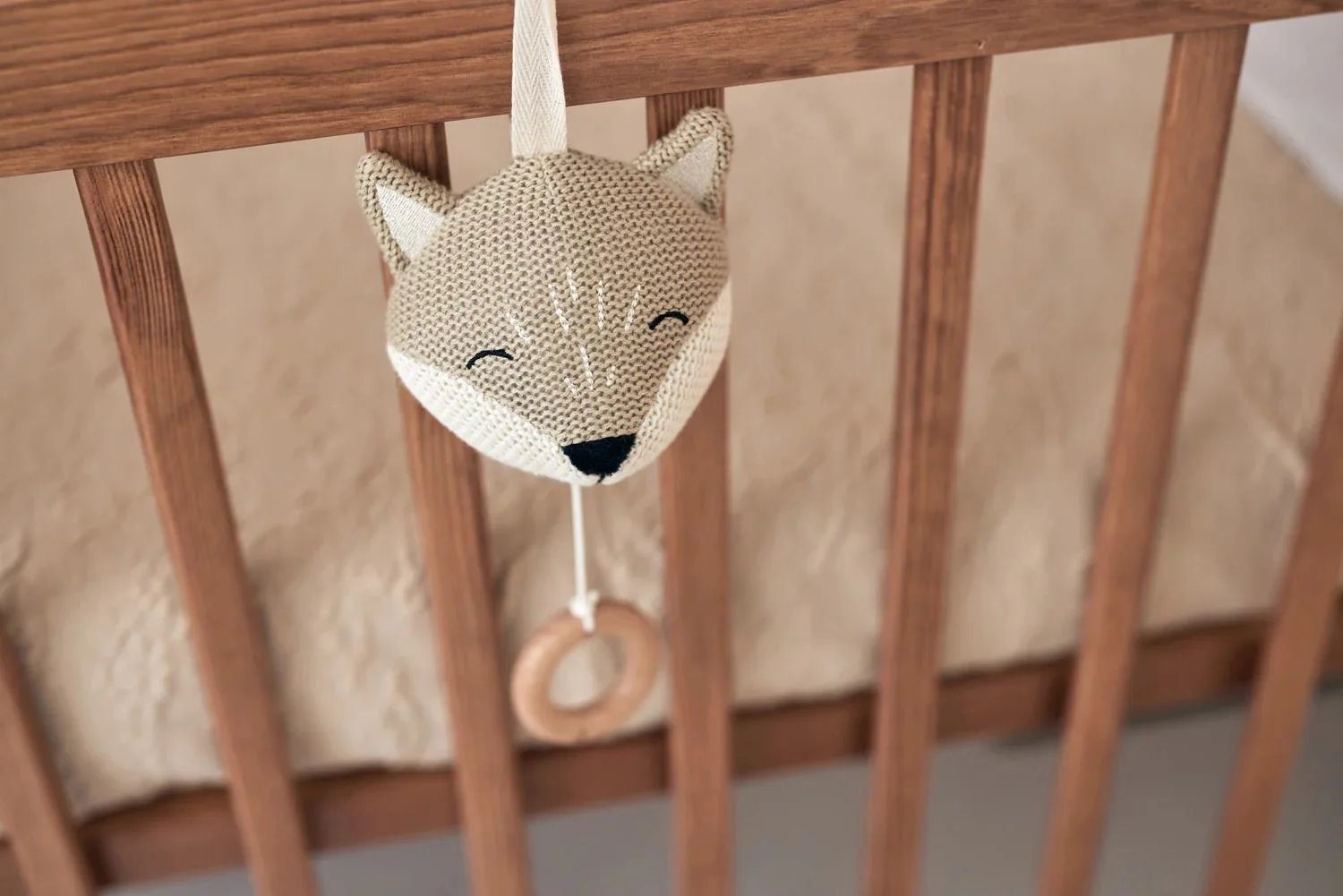 Музыкальная игрушка для кроватки Jollein Fox foto