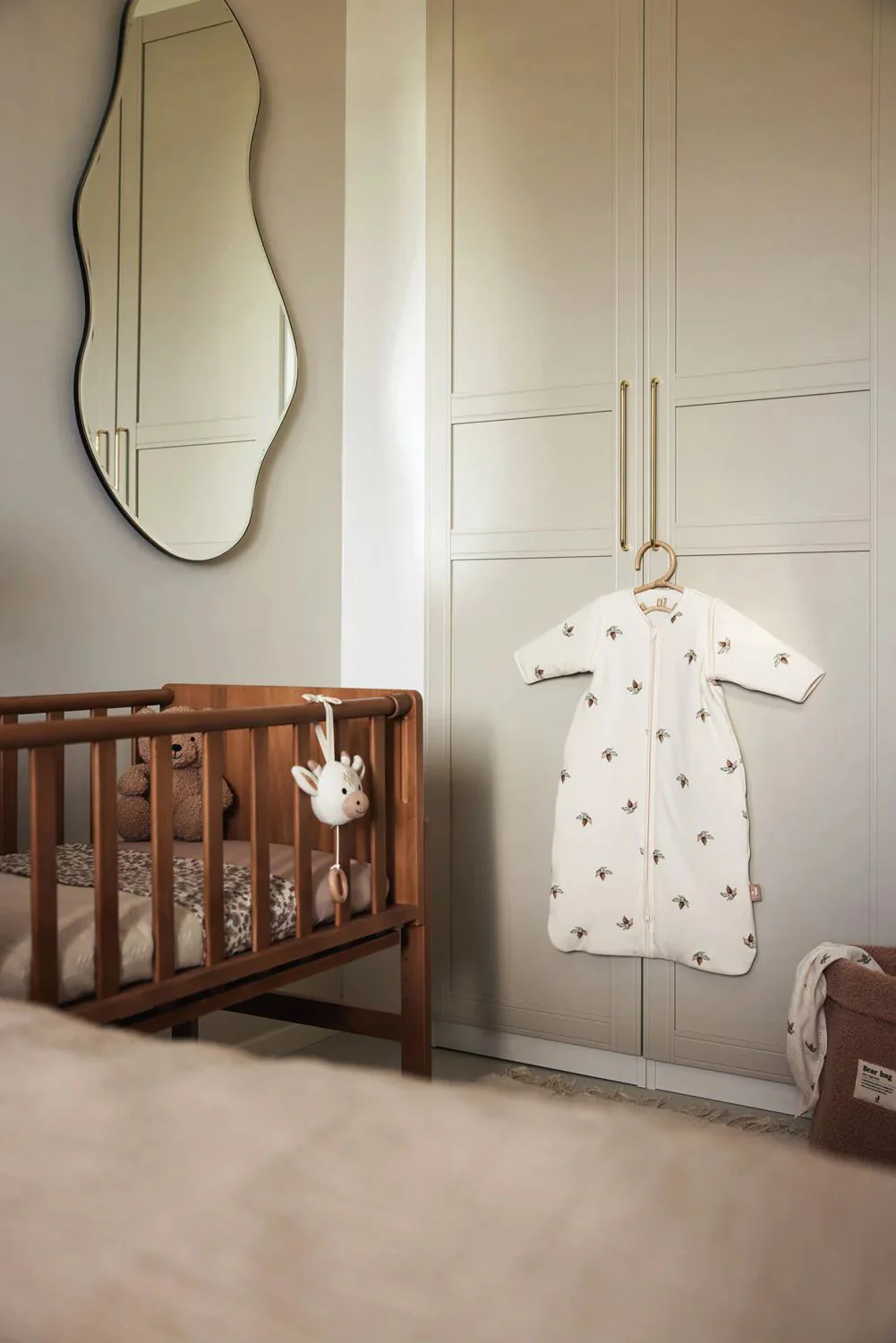 Jucarie muzicala pentru patut Jollein Giraffe foto