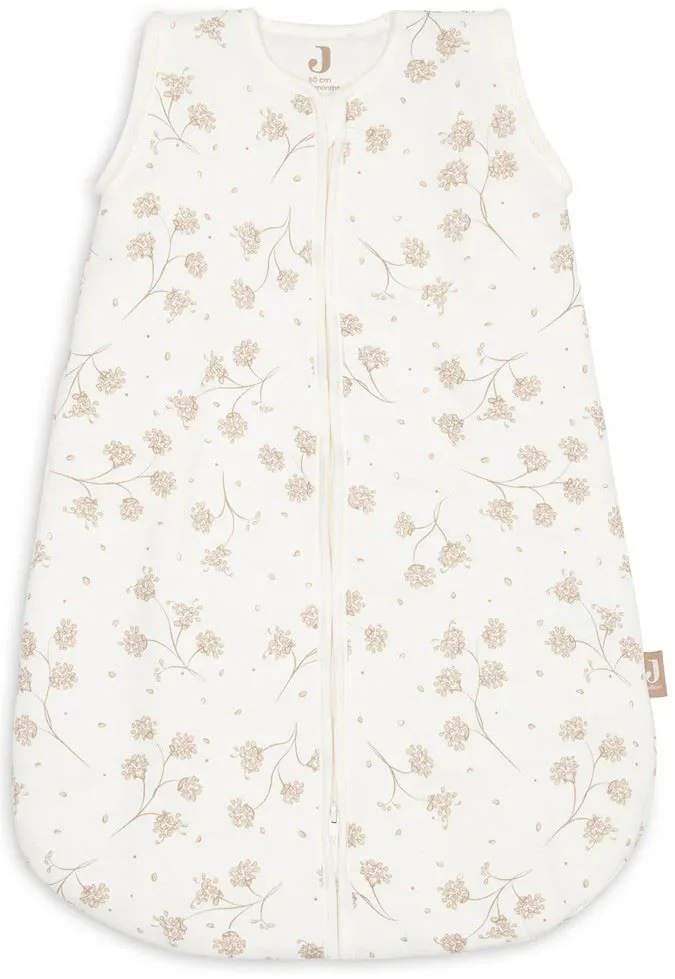 Sac de dormit cu maneci detasabile Jollein Round Leafy Dreams, 60 cm foto