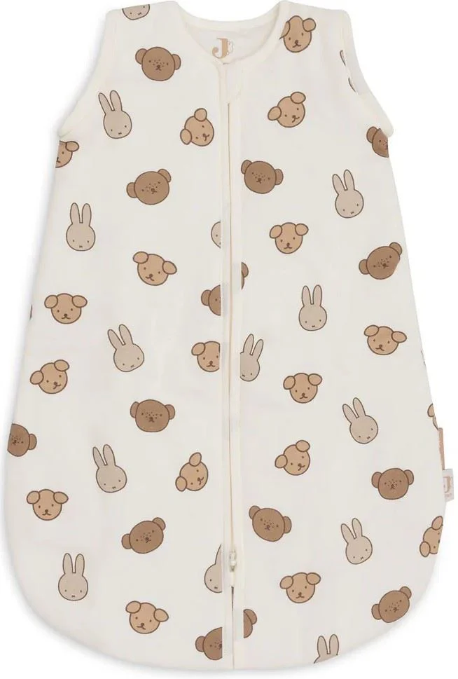 Sac de dormit cu maneci detasabile Jollein Round Miffy and Fri, 60 cm foto