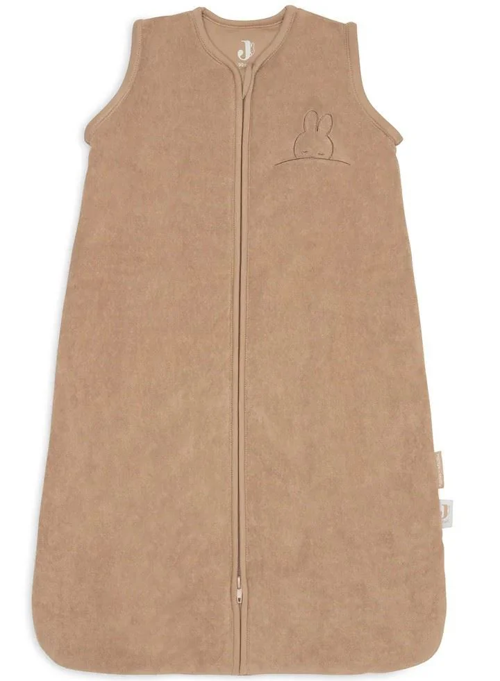 Sac de dormit cu maneci detasabile Jollein Sleepy Miffy Biscuit, 90 cm foto
