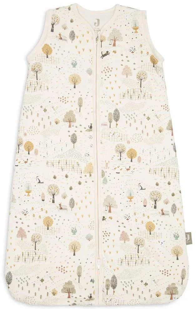 Sac de dormit cu maneci detasabile Jollein Tiny Park, 90 cm foto