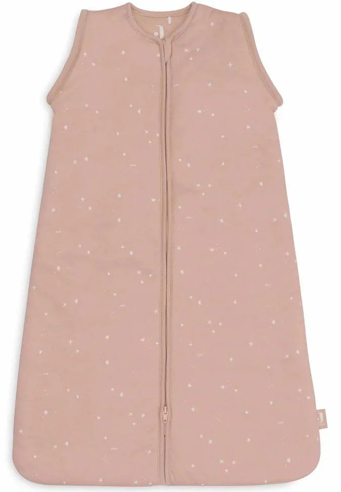 Sac de dormit cu maneci detasabile Jollein Twinkling Wild Rose, 110 cm foto