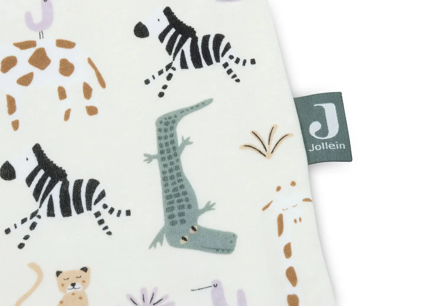 Sac de dormit fara maneci Jollein Jungle Jambo, 70 cm foto